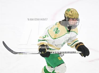 Thumbnail 3 in Simsbury vs. Notre Dame, WH (CIAC DI Semifinal) photogallery.