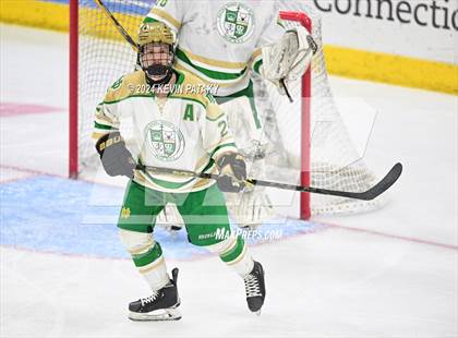 Thumbnail 3 in Simsbury vs. Notre Dame, WH (CIAC DI Semifinal) photogallery.