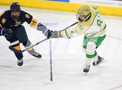 Thumbnail 1 in Simsbury vs. Notre Dame, WH (CIAC DI Semifinal) photogallery.