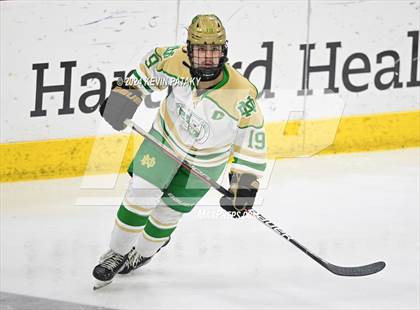 Thumbnail 1 in Simsbury vs. Notre Dame, WH (CIAC DI Semifinal) photogallery.