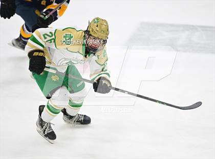 Thumbnail 1 in Simsbury vs. Notre Dame, WH (CIAC DI Semifinal) photogallery.