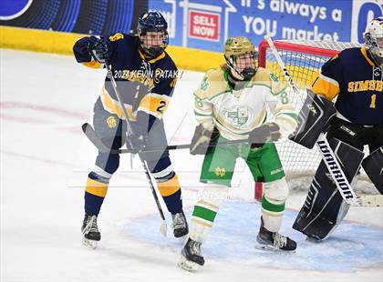Thumbnail 2 in Simsbury vs. Notre Dame, WH (CIAC DI Semifinal) photogallery.