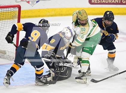 Thumbnail 1 in Simsbury vs. Notre Dame, WH (CIAC DI Semifinal) photogallery.