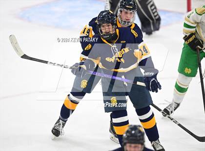 Thumbnail 1 in Simsbury vs. Notre Dame, WH (CIAC DI Semifinal) photogallery.