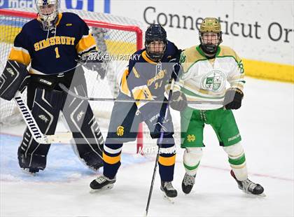 Thumbnail 1 in Simsbury vs. Notre Dame, WH (CIAC DI Semifinal) photogallery.