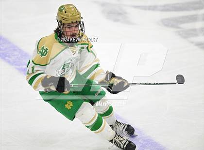 Thumbnail 3 in Simsbury vs. Notre Dame, WH (CIAC DI Semifinal) photogallery.