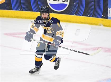 Thumbnail 1 in Simsbury vs. Notre Dame, WH (CIAC DI Semifinal) photogallery.