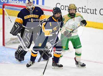 Thumbnail 2 in Simsbury vs. Notre Dame, WH (CIAC DI Semifinal) photogallery.