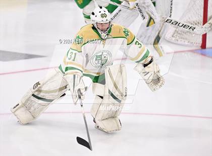 Thumbnail 1 in Simsbury vs. Notre Dame, WH (CIAC DI Semifinal) photogallery.