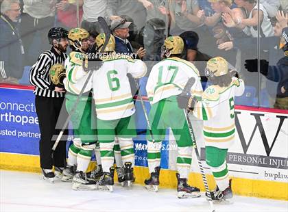 Thumbnail 1 in Simsbury vs. Notre Dame, WH (CIAC DI Semifinal) photogallery.