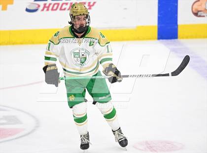 Thumbnail 1 in Simsbury vs. Notre Dame, WH (CIAC DI Semifinal) photogallery.