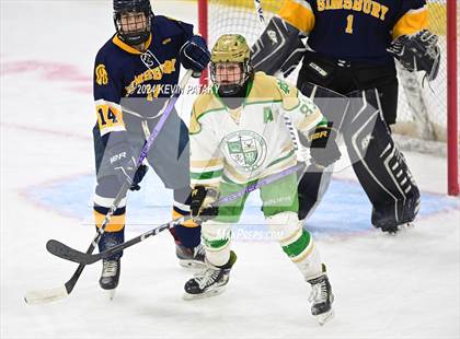 Thumbnail 1 in Simsbury vs. Notre Dame, WH (CIAC DI Semifinal) photogallery.
