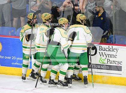Thumbnail 1 in Simsbury vs. Notre Dame, WH (CIAC DI Semifinal) photogallery.