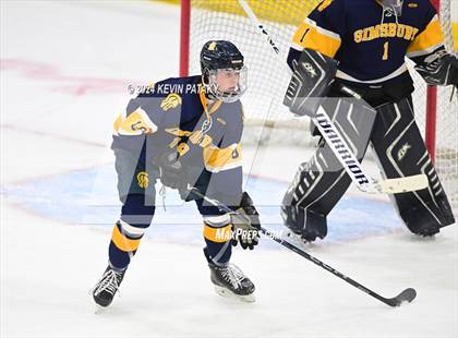 Thumbnail 1 in Simsbury vs. Notre Dame, WH (CIAC DI Semifinal) photogallery.