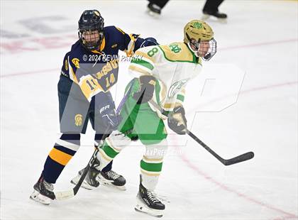 Thumbnail 1 in Simsbury vs. Notre Dame, WH (CIAC DI Semifinal) photogallery.
