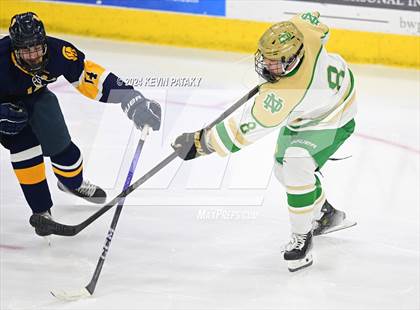 Thumbnail 3 in Simsbury vs. Notre Dame, WH (CIAC DI Semifinal) photogallery.