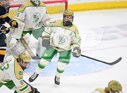 Thumbnail 2 in Simsbury vs. Notre Dame, WH (CIAC DI Semifinal) photogallery.