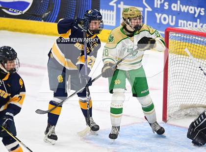 Thumbnail 1 in Simsbury vs. Notre Dame, WH (CIAC DI Semifinal) photogallery.