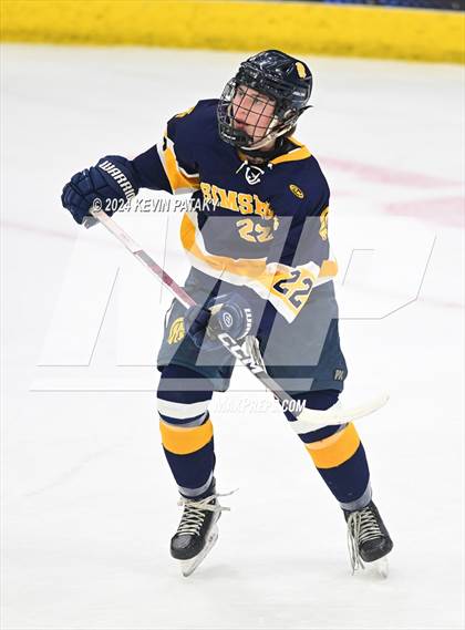 Thumbnail 3 in Simsbury vs. Notre Dame, WH (CIAC DI Semifinal) photogallery.