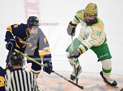 Thumbnail 1 in Simsbury vs. Notre Dame, WH (CIAC DI Semifinal) photogallery.