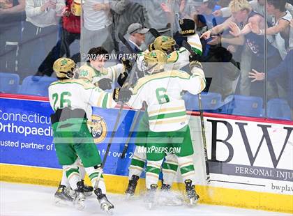 Thumbnail 3 in Simsbury vs. Notre Dame, WH (CIAC DI Semifinal) photogallery.