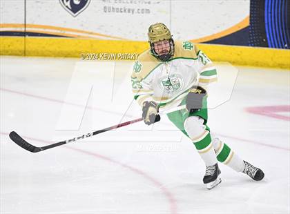 Thumbnail 1 in Simsbury vs. Notre Dame, WH (CIAC DI Semifinal) photogallery.