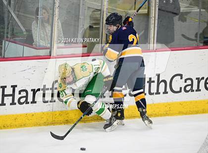 Thumbnail 1 in Simsbury vs. Notre Dame, WH (CIAC DI Semifinal) photogallery.