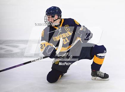 Thumbnail 1 in Simsbury vs. Notre Dame, WH (CIAC DI Semifinal) photogallery.