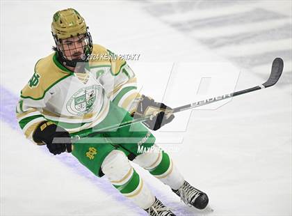Thumbnail 1 in Simsbury vs. Notre Dame, WH (CIAC DI Semifinal) photogallery.