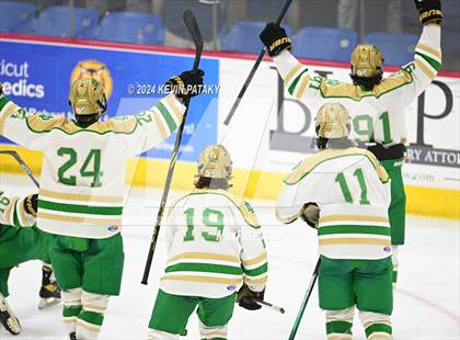 Thumbnail 3 in Simsbury vs. Notre Dame, WH (CIAC DI Semifinal) photogallery.