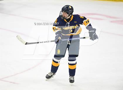 Thumbnail 1 in Simsbury vs. Notre Dame, WH (CIAC DI Semifinal) photogallery.