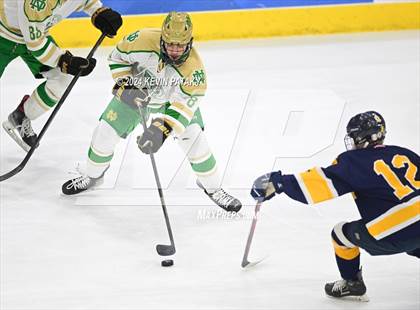 Thumbnail 1 in Simsbury vs. Notre Dame, WH (CIAC DI Semifinal) photogallery.