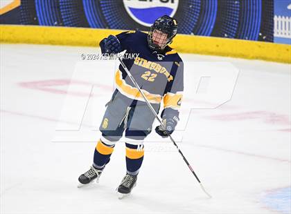 Thumbnail 1 in Simsbury vs. Notre Dame, WH (CIAC DI Semifinal) photogallery.