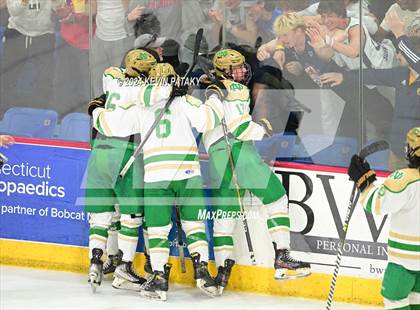 Thumbnail 2 in Simsbury vs. Notre Dame, WH (CIAC DI Semifinal) photogallery.