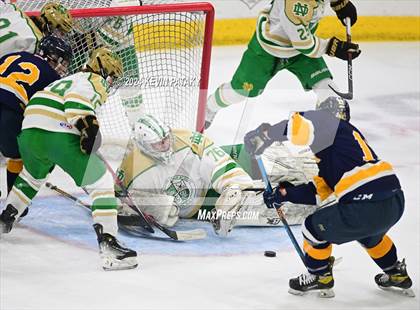 Thumbnail 3 in Simsbury vs. Notre Dame, WH (CIAC DI Semifinal) photogallery.