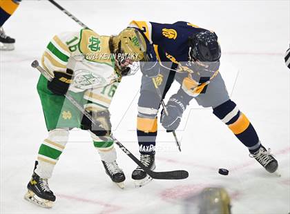 Thumbnail 1 in Simsbury vs. Notre Dame, WH (CIAC DI Semifinal) photogallery.