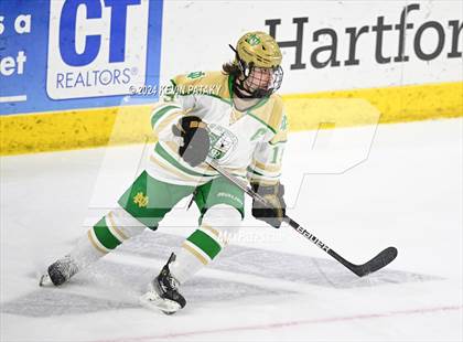 Thumbnail 1 in Simsbury vs. Notre Dame, WH (CIAC DI Semifinal) photogallery.