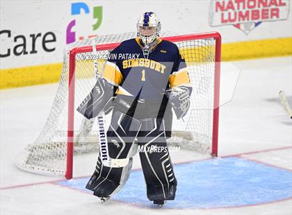 Thumbnail 2 in Simsbury vs. Notre Dame, WH (CIAC DI Semifinal) photogallery.
