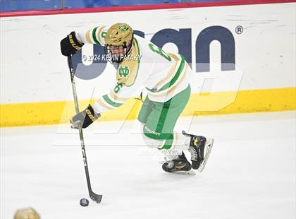 Thumbnail 1 in Simsbury vs. Notre Dame, WH (CIAC DI Semifinal) photogallery.