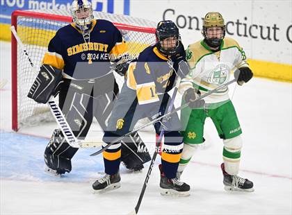 Thumbnail 3 in Simsbury vs. Notre Dame, WH (CIAC DI Semifinal) photogallery.