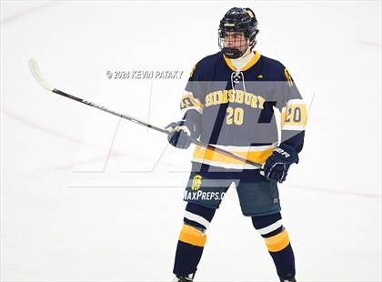 Thumbnail 1 in Simsbury vs. Notre Dame, WH (CIAC DI Semifinal) photogallery.