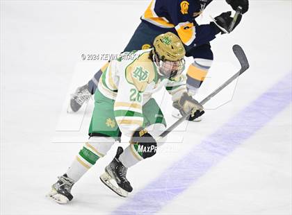 Thumbnail 3 in Simsbury vs. Notre Dame, WH (CIAC DI Semifinal) photogallery.