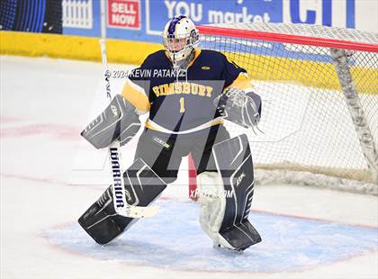 Thumbnail 1 in Simsbury vs. Notre Dame, WH (CIAC DI Semifinal) photogallery.