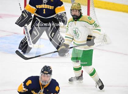 Thumbnail 1 in Simsbury vs. Notre Dame, WH (CIAC DI Semifinal) photogallery.
