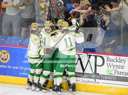 Thumbnail 1 in Simsbury vs. Notre Dame, WH (CIAC DI Semifinal) photogallery.