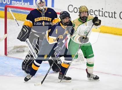 Thumbnail 3 in Simsbury vs. Notre Dame, WH (CIAC DI Semifinal) photogallery.