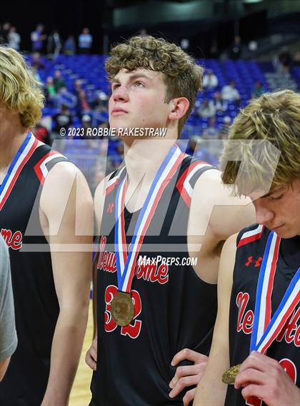 Thumbnail 1 in Lipan vs. New Home (UIL 2A Basketball State Semifinal Medal Ceremony) photogallery.