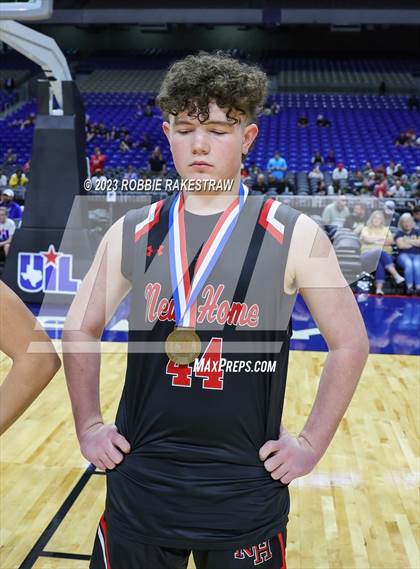 Thumbnail 2 in Lipan vs. New Home (UIL 2A Basketball State Semifinal Medal Ceremony) photogallery.