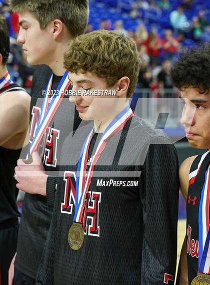 Thumbnail 3 in Lipan vs. New Home (UIL 2A Basketball State Semifinal Medal Ceremony) photogallery.
