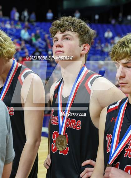 Thumbnail 3 in Lipan vs. New Home (UIL 2A Basketball State Semifinal Medal Ceremony) photogallery.